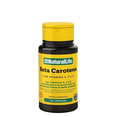 Beta Carotene 30 Cáps Natural Life Beta Carotene 30 Cáps Natural Life