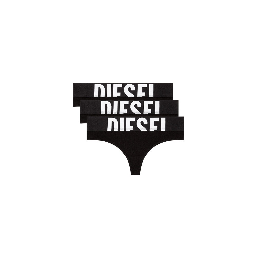 Ropa Interior Para Mujer Ufst-Stars-3 Pack String Negro