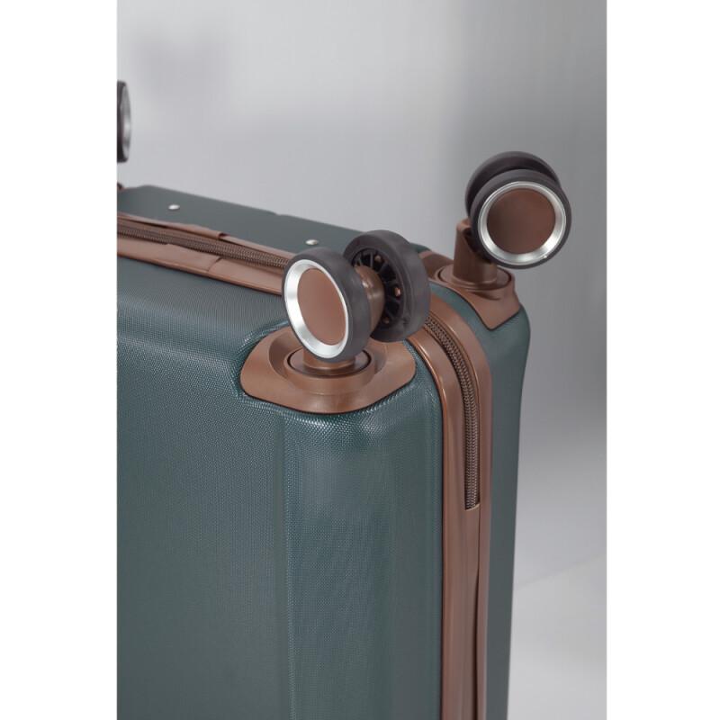 Valija Benzi 4 Ruedas Gris M TROLLEY M ABS 4 RUEDAS DOBLES BZ5776G