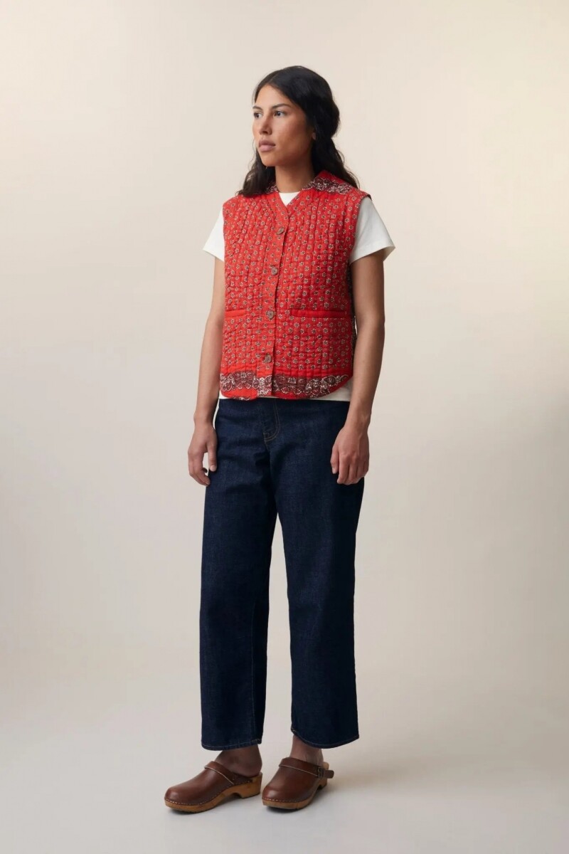 GILET PAULA N742 Rojo