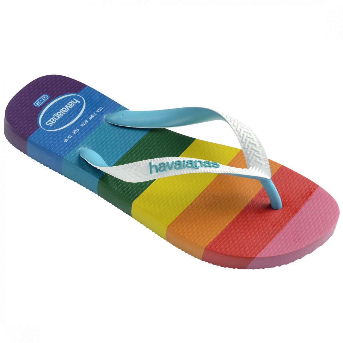 Sandalias de Hombre Havaianas Top Pride all Over - Azul 