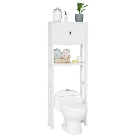 Estantería Organizadora para Baño sobre Inodoro Rimax Blanco