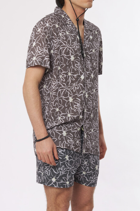 CAMISA SAGI RUSTY Gris Oscuro