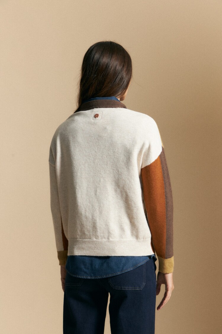 SWEATER TAURE Marron