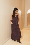 VESTIDO SIENNA ROUGE NATURAL ZEBRA VESTIDO SIENNA ROUGE NATURAL ZEBRA