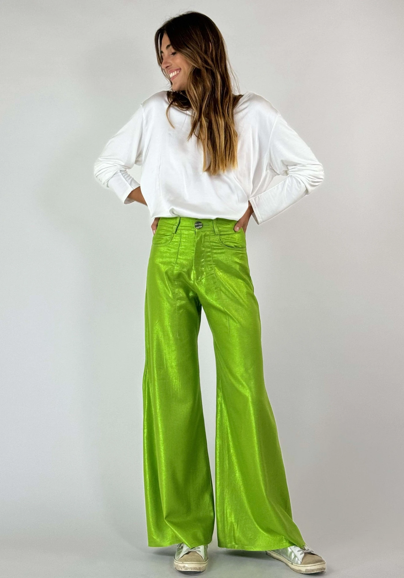 PANTALON JACINTO METALIZADO