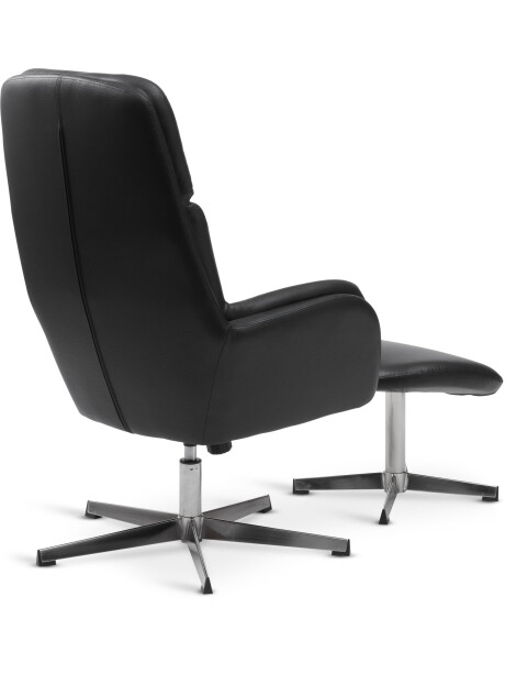 Sillón/apoya pies TANKEDAL 1 cuerpo polipiel negro Sillón/apoya pies TANKEDAL 1 cuerpo polipiel negro