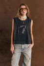 MUSCULOSA JAPAN Negro
