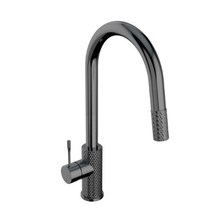 GRIFERIA COCINA MONOC. EN GRAFITO - SERIE SINGATURE GRAFITO-GUNMETAL