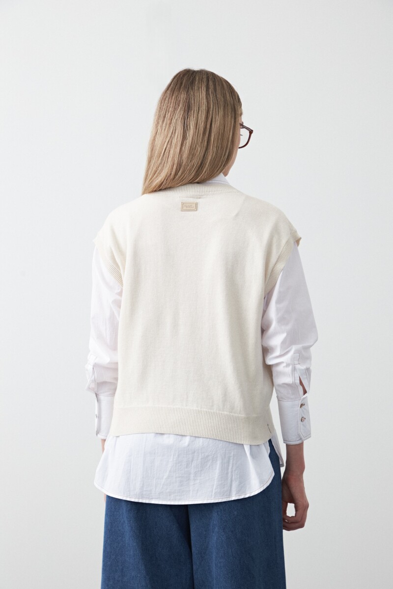 CHALECO NICOLASA Crudo