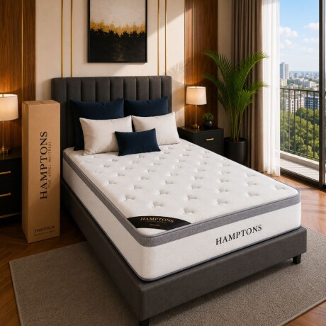 Colchon de resortes plaza y media Hamptons Rhodium Colchon de resortes plaza y media Hamptons Rhodium