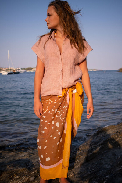 MARIE SHORT SLEEVE SHIRT Rosa