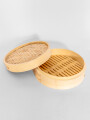 Accesorios De Cocina Vaporera Bambú 8 Color Unico