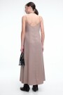 VESTIDO LARGO Beige