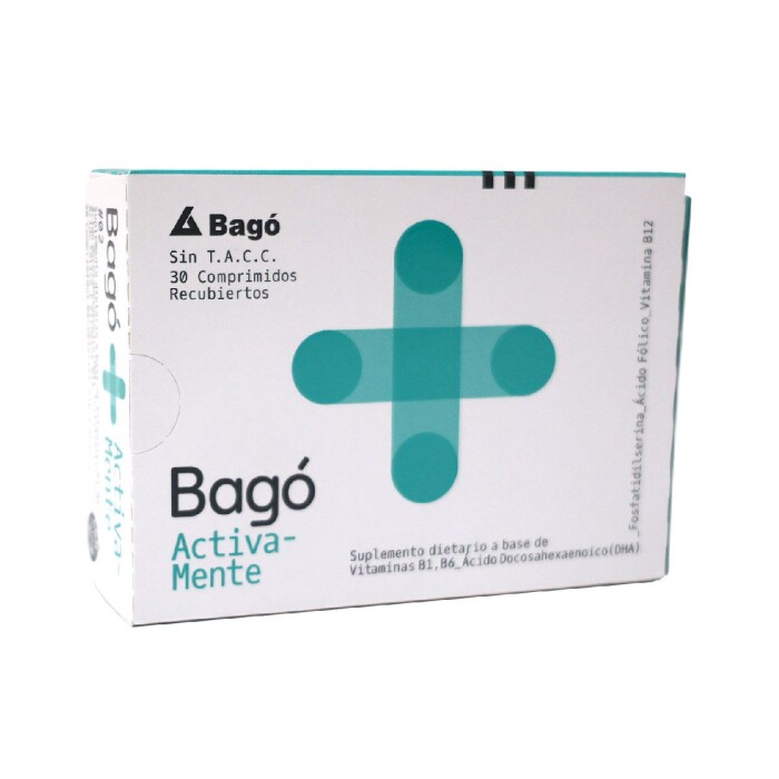 BAGO + ACTIVAMENTE CJ X 30 COMP. REC. única