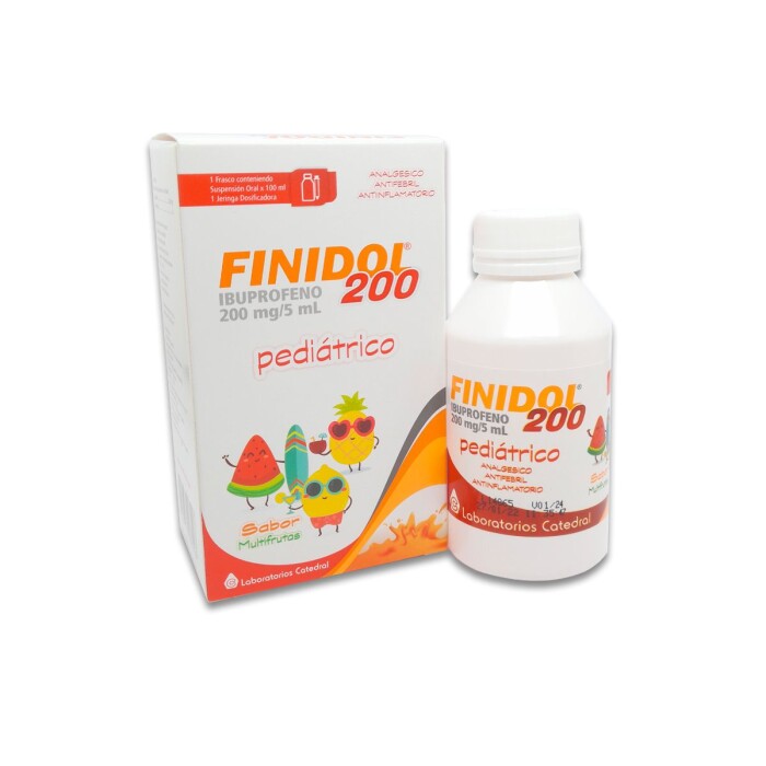 FINIDOL 200 MG. SUSP. FRASCO X 100 ML. única