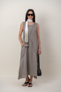 VESTIDO TIALLI Visón