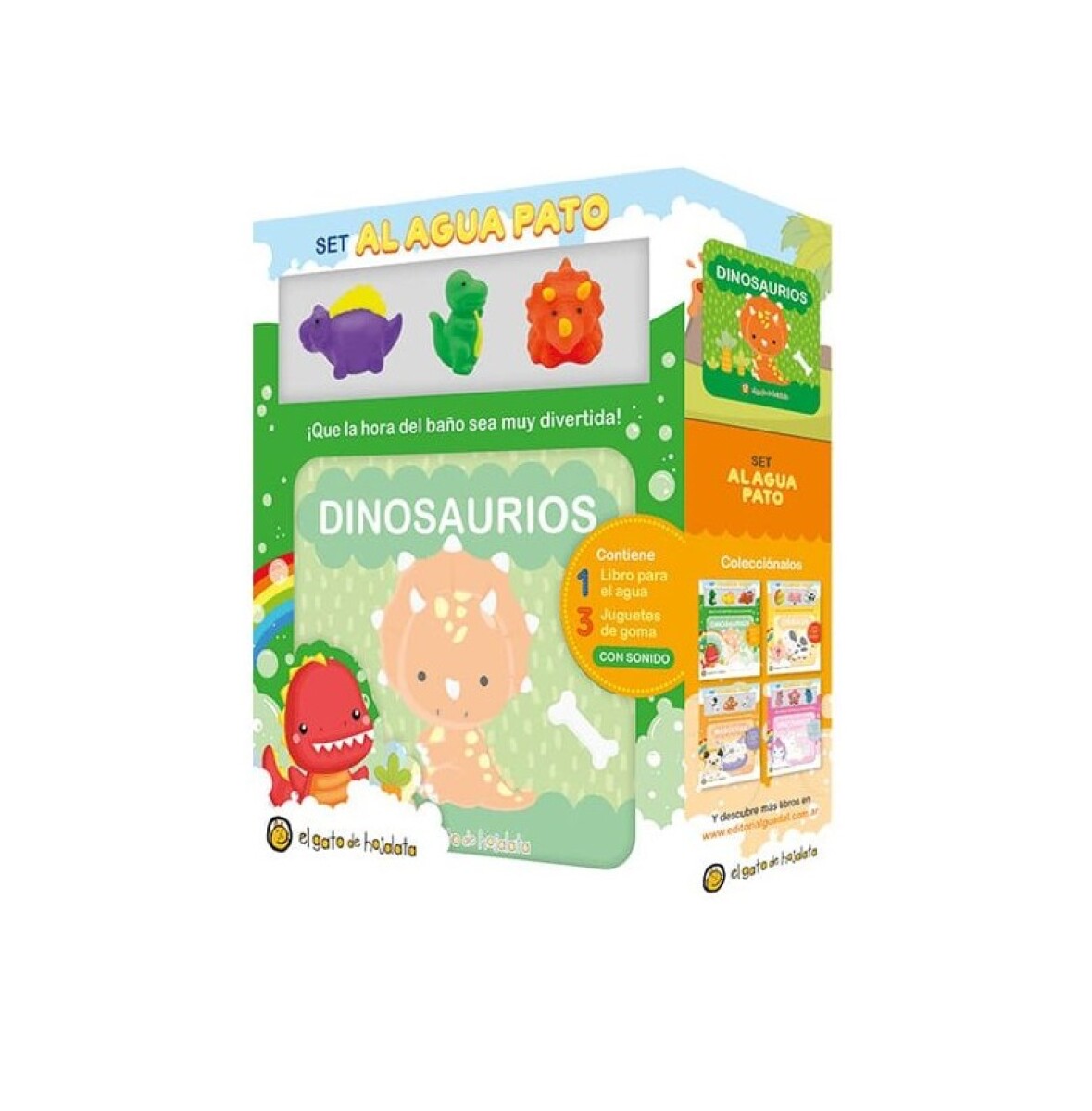 Al Agua Pato-Dinosaurios Asombrosos 