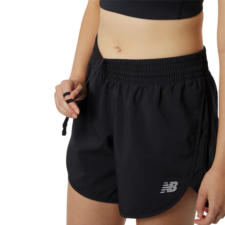 Short New Balance Accelerate 5 Inch - Black Black