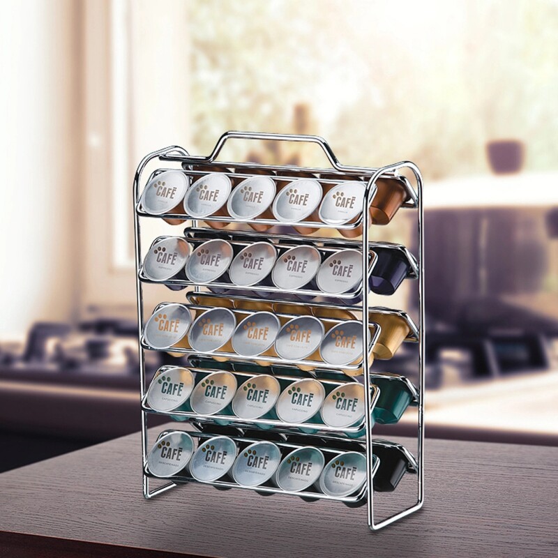 SOPORTE PARA CAPSULAS DE CAFÉ (50 CAPSULAS) COMPATIBLE CON NESPRESSO SOPORTE PARA CAPSULAS DE CAFÉ (50 CAPSULAS) COMPATIBLE CON NESPRESSO