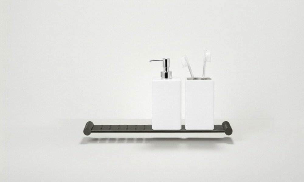 Estante para ducha KU05 GRAFITO 40052-21 Estante Para Ducha Ku05 Grafito 40052-21