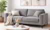 Sofa 3 cps ASPEN Gris Claro