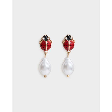 Aros Pasantes Flores Dorado