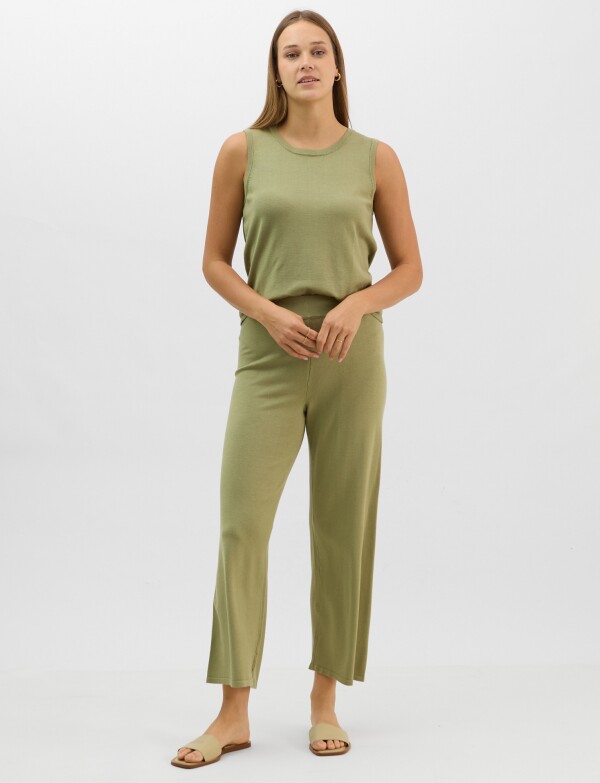 Pantalon Tejido OLIVA