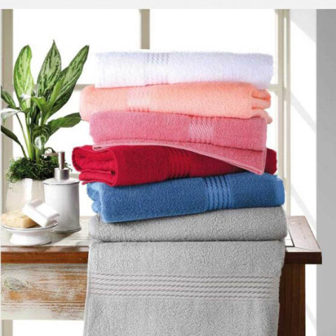 Toalla Baño Prisma Dohler 70 x 140 cm 100% Algodón CELESTE PIEDRA