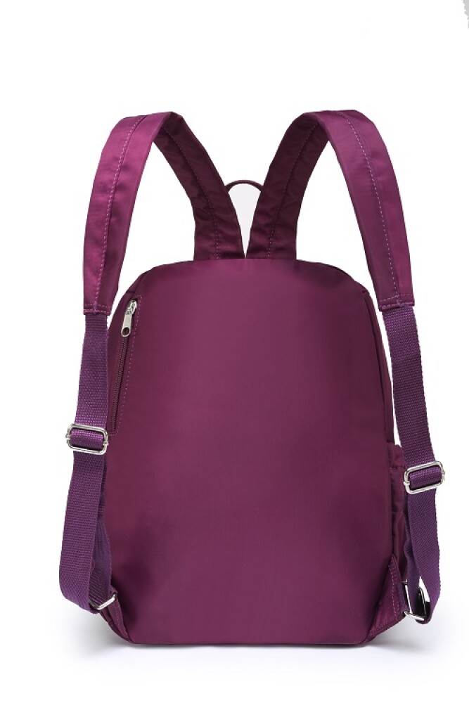 mochila de mujer heine violeta atras
