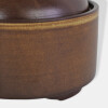 QUEMADOR P/INCIENSO CERAMICA MARRON 10X7.5CM Unica