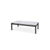 Mesa de centro rectangular de Aluminio - Ruby de 110x60cm Mesa de centro rectangular de Aluminio - Ruby de 110x60cm