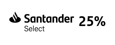 25% tarjeta de créd. Select