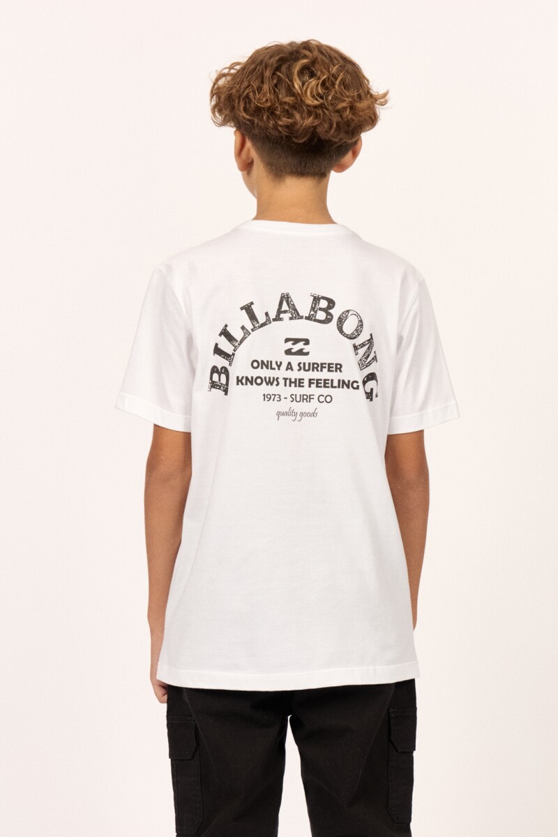 REMERA BRIGHTY TEE BOYS B-blanco