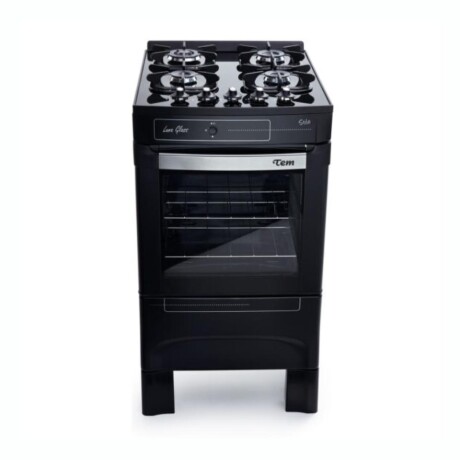 Cocina TEM Luna Glass A Gas Cuatro Hornallas Capacidad 48.1Lt Cocina TEM Luna Glass A Gas Cuatro Hornallas Capacidad 48.1Lt