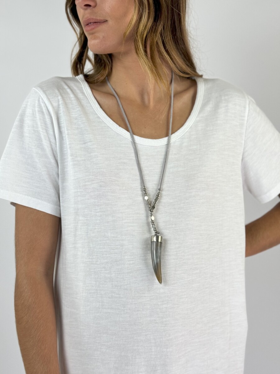 COLLAR SAORI - PLATEADO 