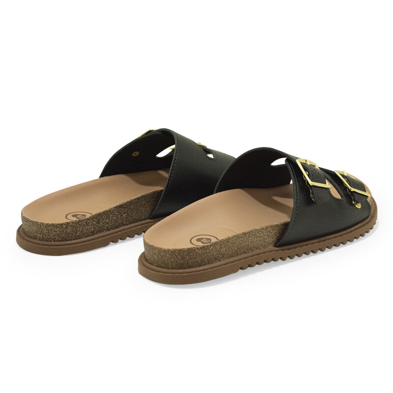 Sandalias Molekinha Zuecos de Mujer - 2357.103-20384 Negro-nude