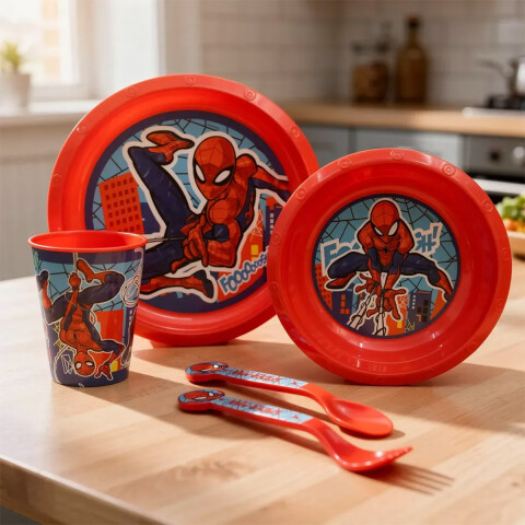 Set x 5 Bazar Infantil Easy Spiderman U