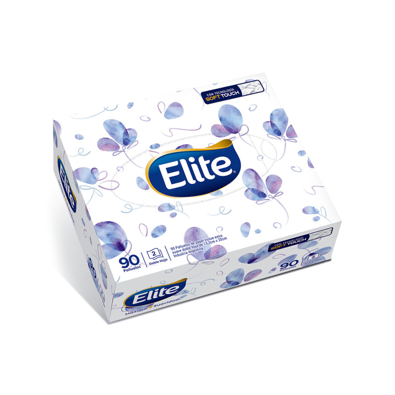 Pañuelo Facial Elite Box Soft Touch 90 Uds. Pañuelo Facial Elite Box Soft Touch 90 Uds.