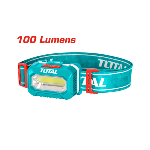 Linterna De Cabeza 100 Lúmenes Total Linterna De Cabeza 100 Lúmenes Total