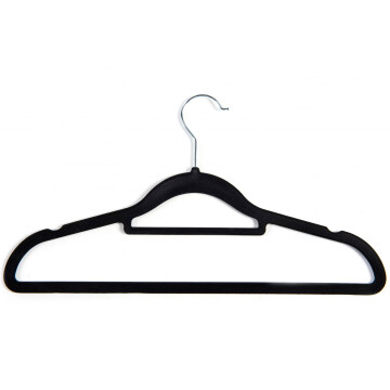 Percha De Terciopelo Antideslizante Ropa Pack 10 Calidad Percha De Terciopelo Antideslizante Ropa Pack 10 Calidad