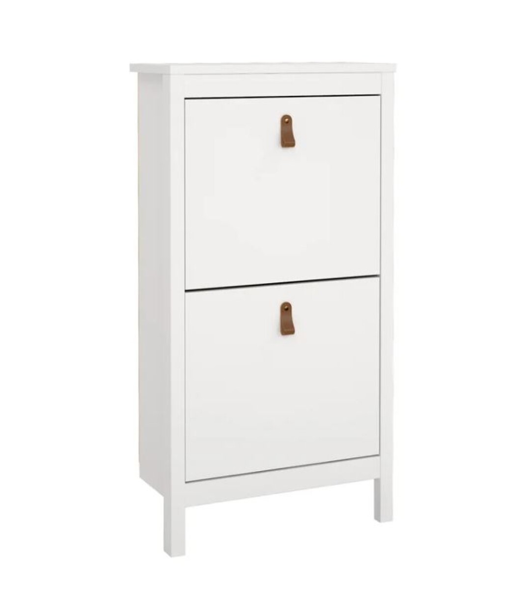 Mueble zapatero Madrid 2 puertas blanco 