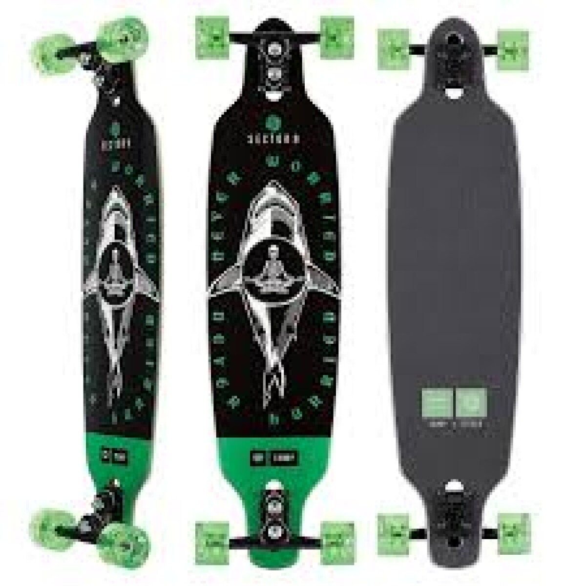 Longboard Sector 9 - Modelo Chomp Never Worried Fractal 36" 
