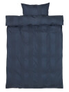 Juego funda nórdica satén BARBO 155x220 azul osc Juego funda nórdica satén BARBO 155x220 azul osc