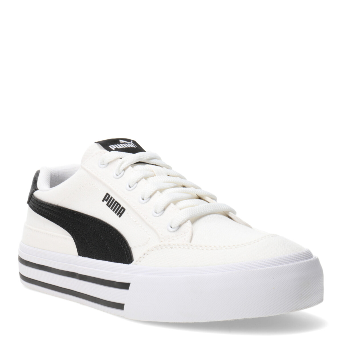 Championes de Hombre Puma Court Classic Vulc Puma - Blanco - Negro 