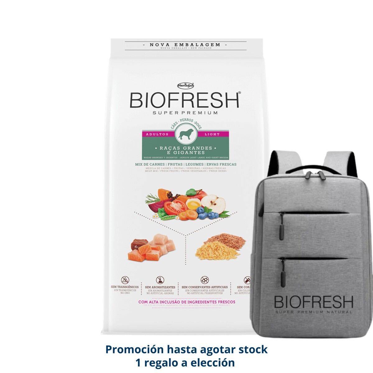 Biofresh Light Razas Grandes * 15 Kg 