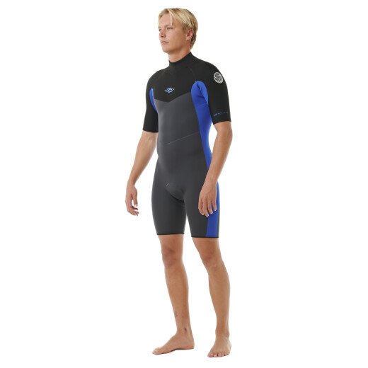 Traje Rip Curl Dawn Patrol 2 Back Zip Spring - Azul Traje Rip Curl Dawn Patrol 2 Back Zip Spring - Azul