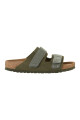 Sandalia Uji Suede Leather - Regular Verde