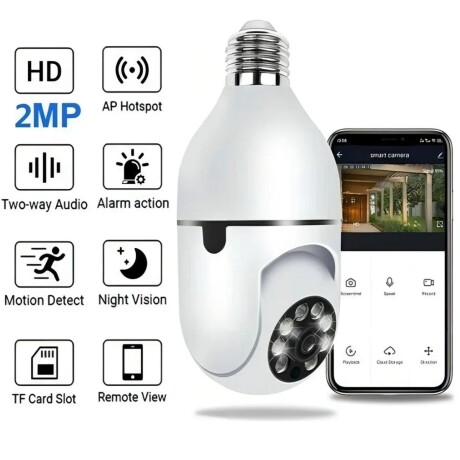 Cámara bombilla interior Ios y Android 2.4G V01