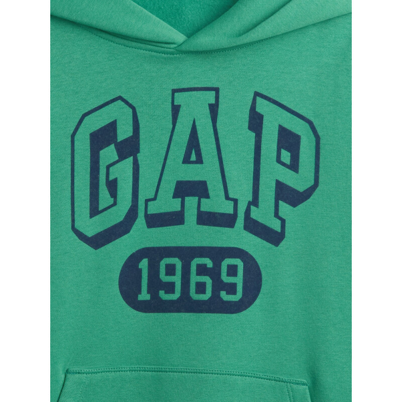 VTG SOFT BAGGY HOOD LOGO IRISH CLOVER